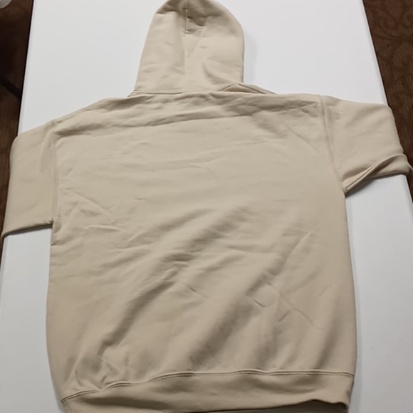 PlayStation Sweatshirt Men's Size M Cream Pullover Hoodie Sweatshirt - Picture 2 of 3